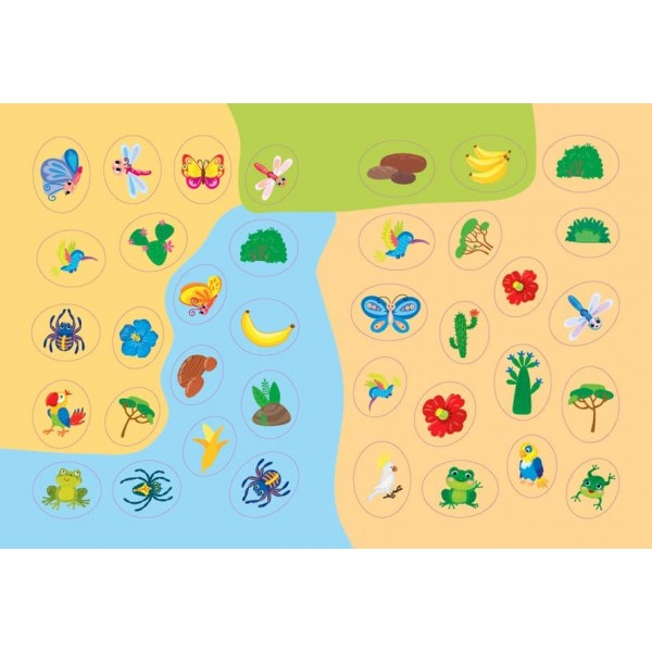 Творча майстерня з наліпками. Тукан і його друзі (українською мовою)