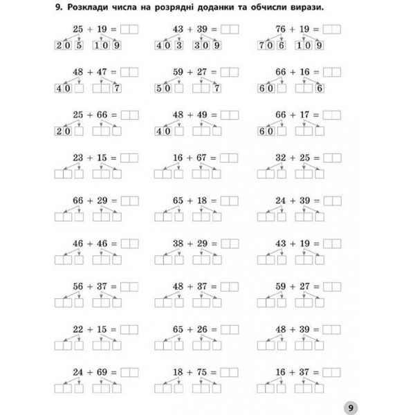Вчимося лічити швидко. Додаємо та віднімаємо в межах 100. 1–2 класи