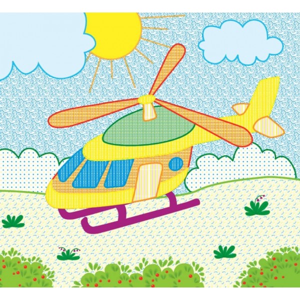 Водні розмальовки з наліпками. Транспорт і техніка