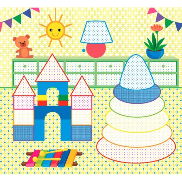 Водні розмальовки з наліпками. Улюблені іграшки