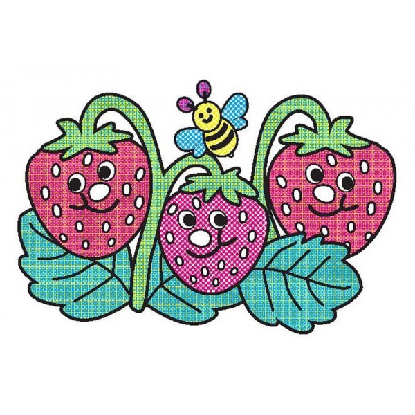 Водні розмальовки. Овочі та фрукти