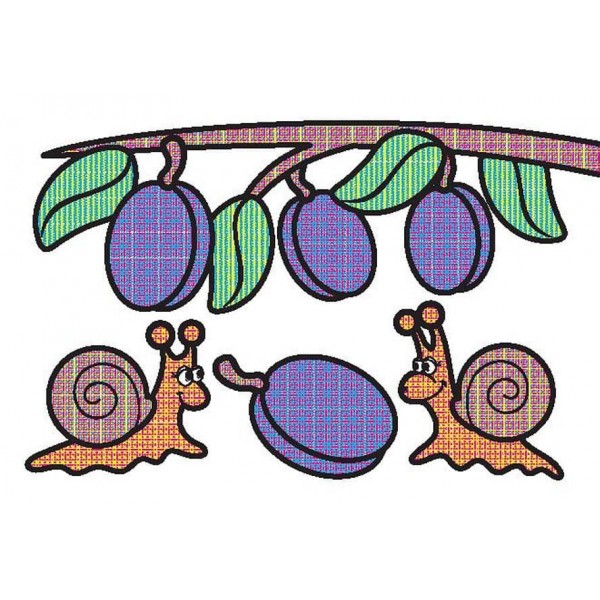 Водні розмальовки. Смачні ягідки