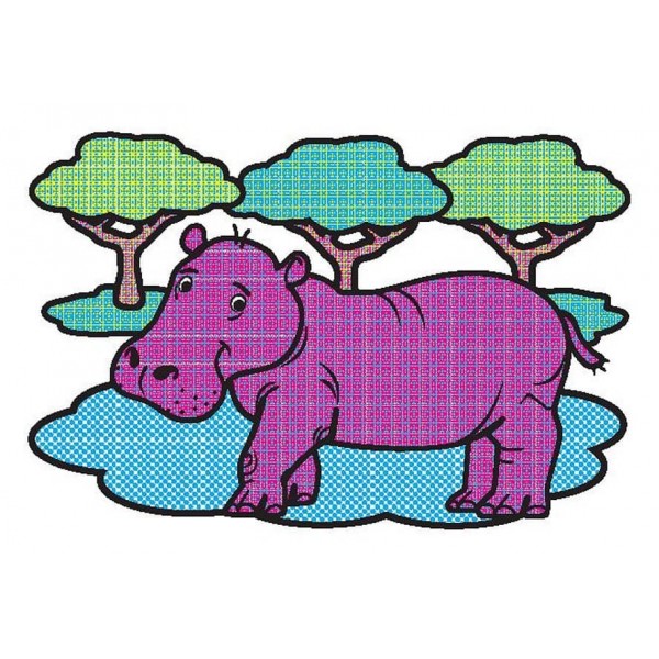 Водні розмальовки. Таємничі джунглі