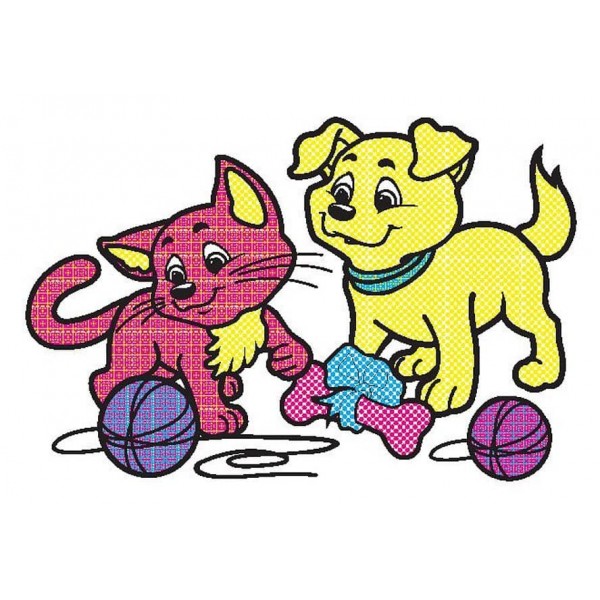 Водні розмальовки. Тварини