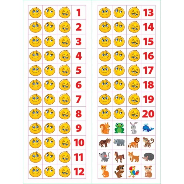 Усі види тестів. Математика. 1 клас