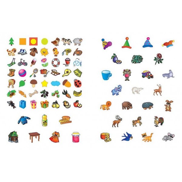 Я вчуся з наліпками. Логіка (українською мовою)