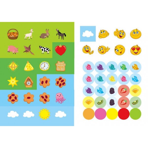 Завдання-5-хвилинки. Логіка. 4+ (з наліпками)